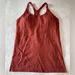 Lululemon Ebb to Street Tank Top - Size 12-
Ancient Copper